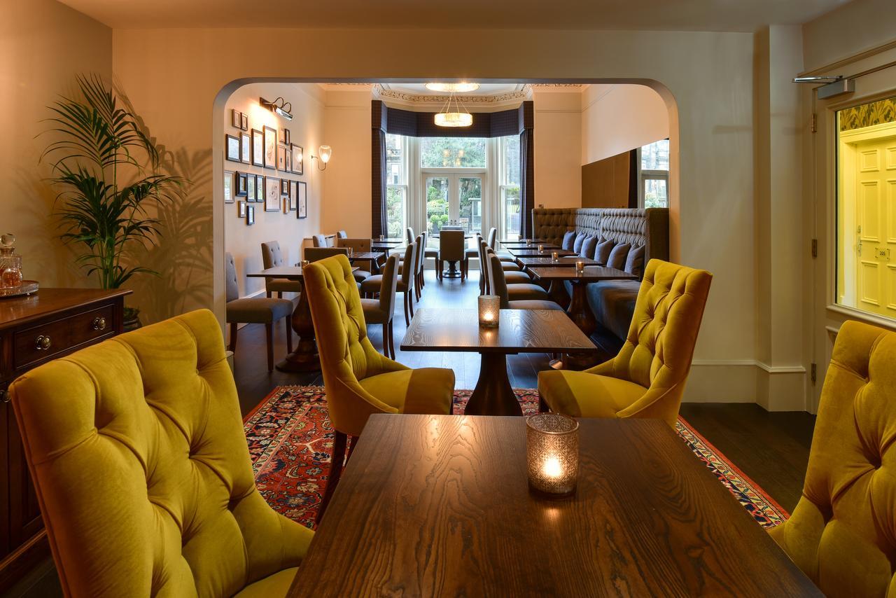 เดอะ ดันสเตน เฮาส์ Hotel เอดินบะระ ภายนอก รูปภาพ The restaurant at The Old Bank Hotel